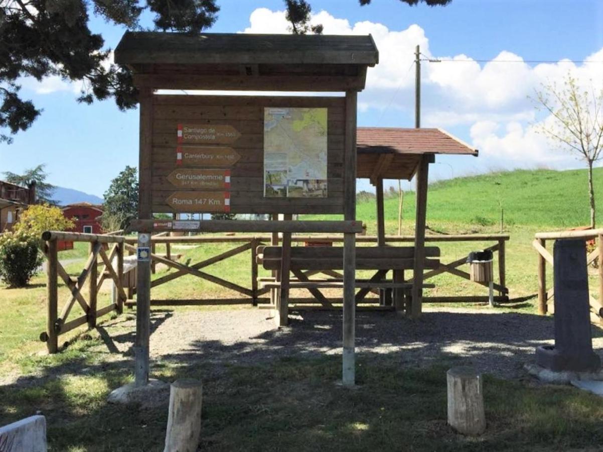 Francigena Acomodação com café da manhã San Casciano dei Bagni Exterior foto
